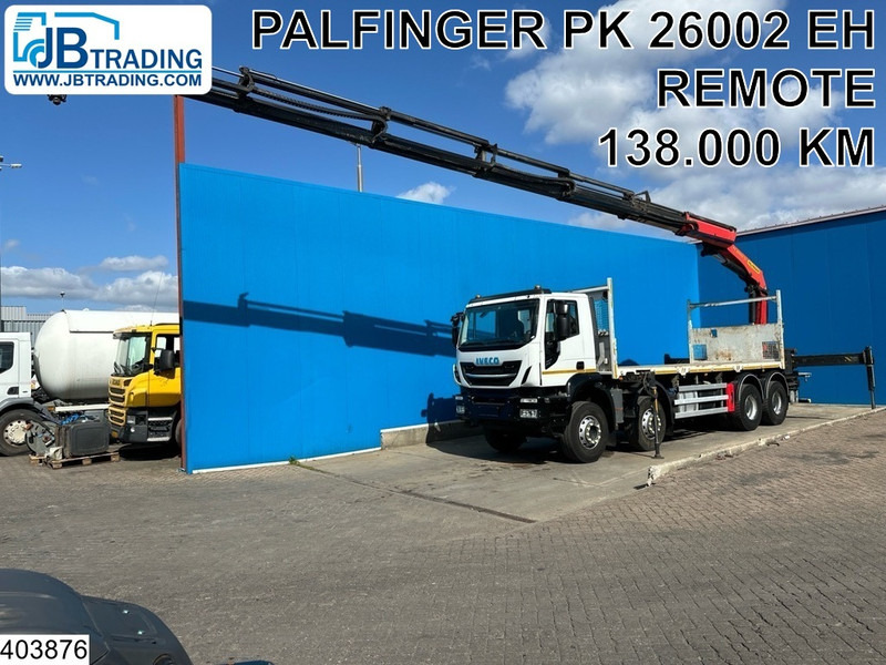 Iveco Stralis 360 8x4, EURO 6, Palfinger, Remote, Steel suspenion - Bortu kravas automašīna/ Platforma, Kravas auto ar manipulatoru: foto 1 Iveco Stralis 360 8x4, EURO 6, Palfinger, Remote, Steel suspenion - Bortu kravas automašīna/ Platforma, Kravas auto ar manipulatoru: foto 1