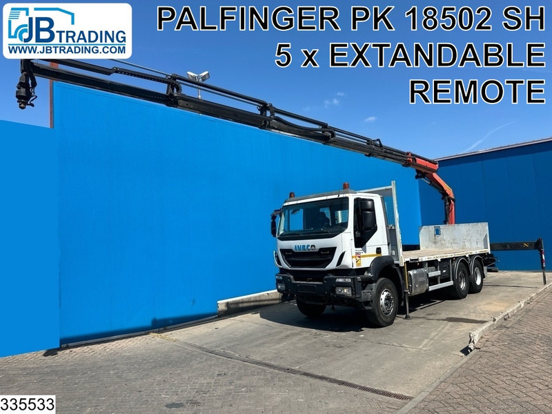 Iveco Trakker 360 6X4, EURO 6, Palfinger, Remote - Bortu kravas automašīna/ Platforma, Kravas auto ar manipulatoru: foto 1 Iveco Trakker 360 6X4, EURO 6, Palfinger, Remote - Bortu kravas automašīna/ Platforma, Kravas auto ar manipulatoru: foto 1