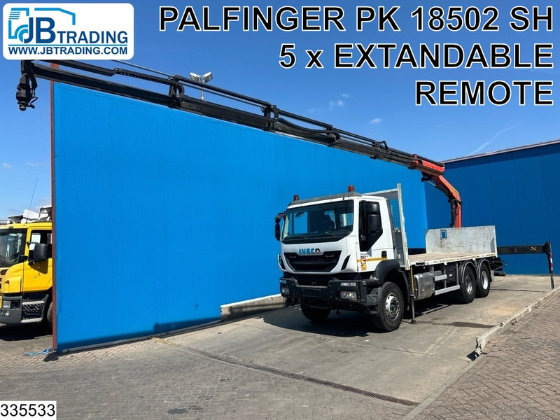 Iveco Trakker 360 6X4, EURO 6, Palfinger, Remote - Bortu kravas automašīna/ Platforma, Kravas auto ar manipulatoru: foto 1 Iveco Trakker 360 6X4, EURO 6, Palfinger, Remote - Bortu kravas automašīna/ Platforma, Kravas auto ar manipulatoru: foto 1