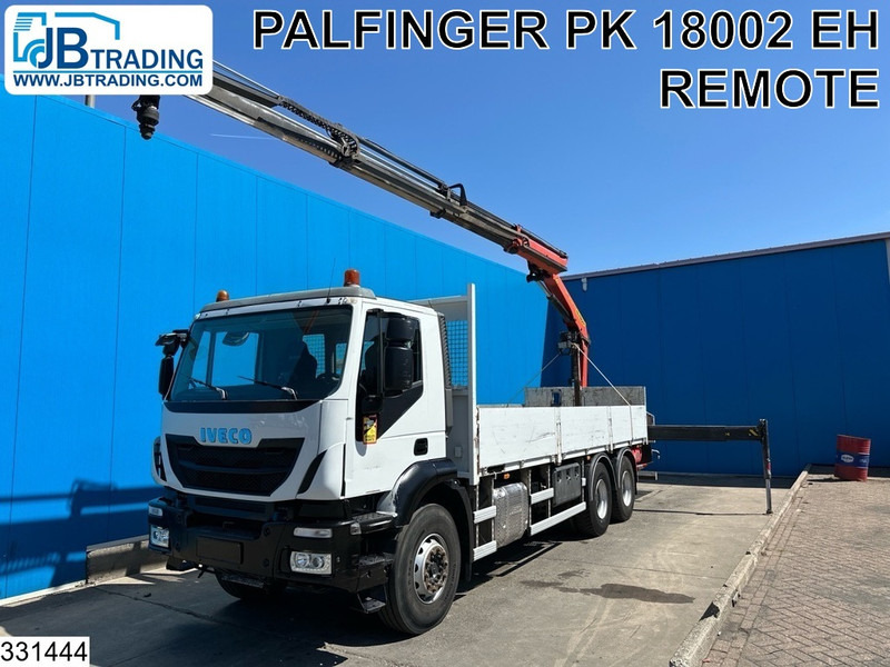 Iveco Trakker 360 6X4, EURO 6, Steel suspension, Palfinger - Bortu kravas automašīna/ Platforma, Kravas auto ar manipulatoru: foto 1 Iveco Trakker 360 6X4, EURO 6, Steel suspension, Palfinger - Bortu kravas automašīna/ Platforma, Kravas auto ar manipulatoru: foto 1