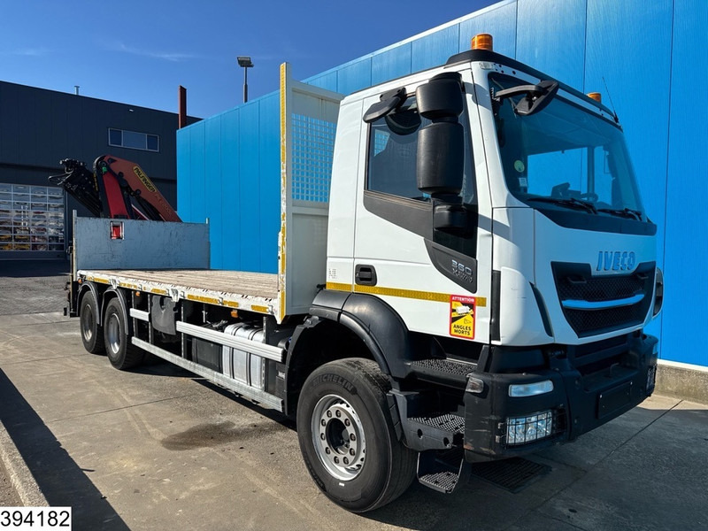 Iveco Trakker 360 6X4, EURO 6, Steel suspension, Palfinger - Bortu kravas automašīna/ Platforma, Kravas auto ar manipulatoru: foto 3 Iveco Trakker 360 6X4, EURO 6, Steel suspension, Palfinger - Bortu kravas automašīna/ Platforma, Kravas auto ar manipulatoru: foto 3