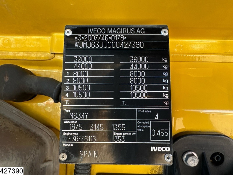 Iveco X-Way 480 8X4, EURO 6D, Retarder, Palfinger līzingu Iveco X-Way 480 8X4, EURO 6D, Retarder, Palfinger: foto 7 Iveco X-Way 480 8X4, EURO 6D, Retarder, Palfinger līzingu Iveco X-Way 480 8X4, EURO 6D, Retarder, Palfinger: foto 7