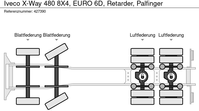 Iveco X-Way 480 8X4, EURO 6D, Retarder, Palfinger līzingu Iveco X-Way 480 8X4, EURO 6D, Retarder, Palfinger: foto 16 Iveco X-Way 480 8X4, EURO 6D, Retarder, Palfinger līzingu Iveco X-Way 480 8X4, EURO 6D, Retarder, Palfinger: foto 16