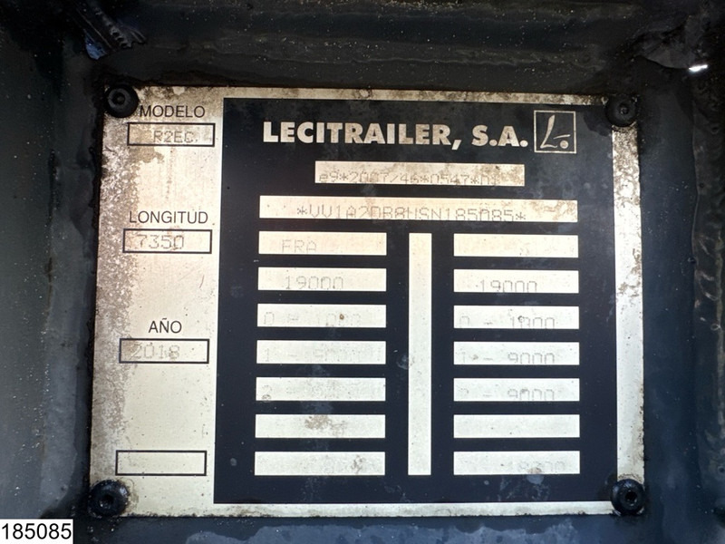Lecitrailer Middenas BDF-Systeem - Piekabe noņemamā virsbūve/ Konteineru vedējs: foto 4 Lecitrailer Middenas BDF-Systeem - Piekabe noņemamā virsbūve/ Konteineru vedējs: foto 4