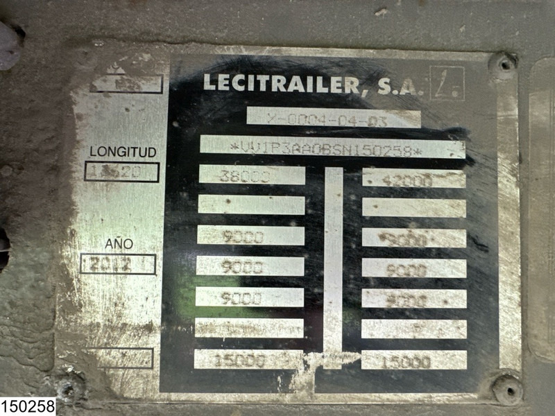 Lecitrailer Tautliner - Tenta puspiekabe: foto 4 Lecitrailer Tautliner - Tenta puspiekabe: foto 4