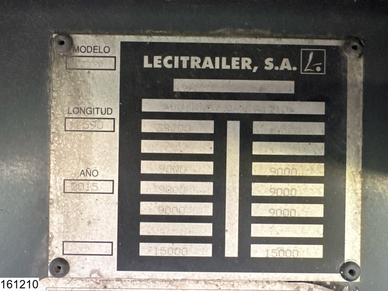 Lecitrailer gesloten bak Dhollandia - Puspiekabe slēgtā virsbūve: foto 4 Lecitrailer gesloten bak Dhollandia - Puspiekabe slēgtā virsbūve: foto 4
