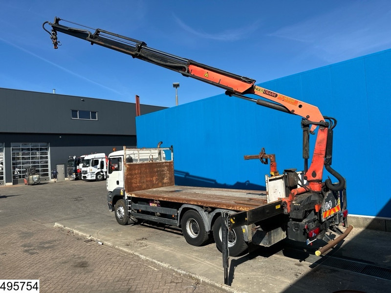 MAN TGA 26 360 6X4, Manual, Steel suspension, Palfinger - Bortu kravas automašīna/ Platforma, Kravas auto ar manipulatoru: foto 4 MAN TGA 26 360 6X4, Manual, Steel suspension, Palfinger - Bortu kravas automašīna/ Platforma, Kravas auto ar manipulatoru: foto 4