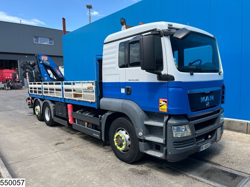 MAN TGS 26 360 6x4, EURO 5, PM, Remote, Hydrodrive - Bortu kravas automašīna/ Platforma, Kravas auto ar manipulatoru: foto 3 MAN TGS 26 360 6x4, EURO 5, PM, Remote, Hydrodrive - Bortu kravas automašīna/ Platforma, Kravas auto ar manipulatoru: foto 3