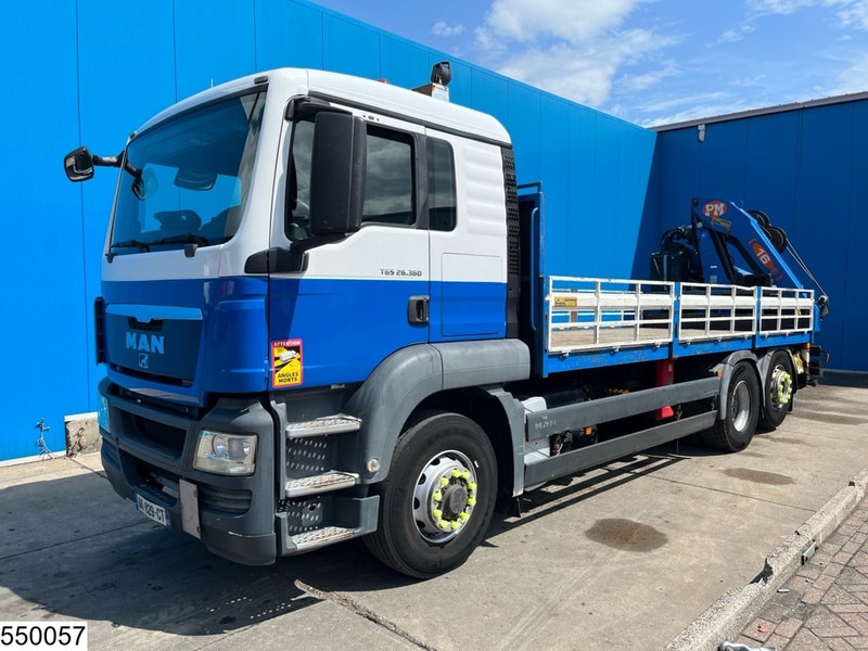 MAN TGS 26 360 6x4, EURO 5, PM, Remote, Hydrodrive - Bortu kravas automašīna/ Platforma, Kravas auto ar manipulatoru: foto 2 MAN TGS 26 360 6x4, EURO 5, PM, Remote, Hydrodrive - Bortu kravas automašīna/ Platforma, Kravas auto ar manipulatoru: foto 2