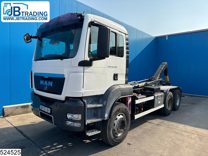 MAN TGS 26 400 6x4, EURO 4, HYVALIFT, Leaf suspension - Pacēlājs ar āķi: foto 1 MAN TGS 26 400 6x4, EURO 4, HYVALIFT, Leaf suspension - Pacēlājs ar āķi: foto 1