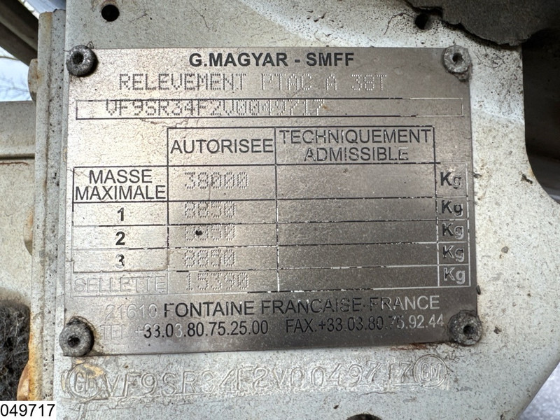 Magyar Bitum 30.000 Liter, 1 Compartment - Puspiekabe cisterna: foto 4 Magyar Bitum 30.000 Liter, 1 Compartment - Puspiekabe cisterna: foto 4