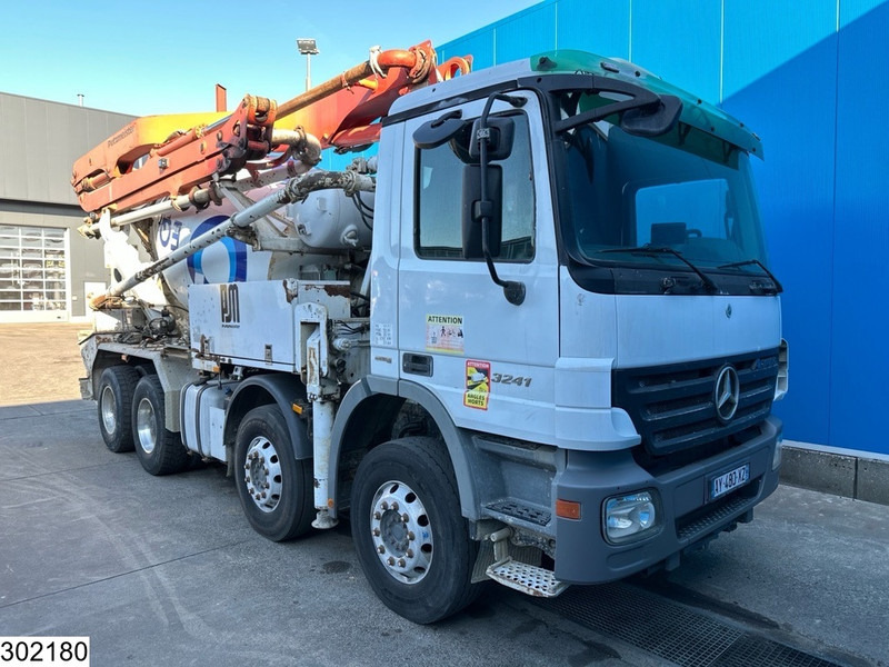 Mercedes-Benz Actros 3241 8x4, PUMI, Putzmeister, 21 MTR, Telligent 16 - Betona sūknis: foto 3 Mercedes-Benz Actros 3241 8x4, PUMI, Putzmeister, 21 MTR, Telligent 16 - Betona sūknis: foto 3