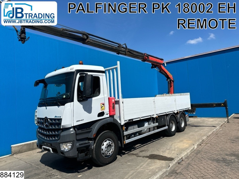 Mercedes-Benz Arocs 2640 6X4, EURO 6, Steel suspension, Retarder - Bortu kravas automašīna/ Platforma, Kravas auto ar manipulatoru: foto 1 Mercedes-Benz Arocs 2640 6X4, EURO 6, Steel suspension, Retarder - Bortu kravas automašīna/ Platforma, Kravas auto ar manipulatoru: foto 1