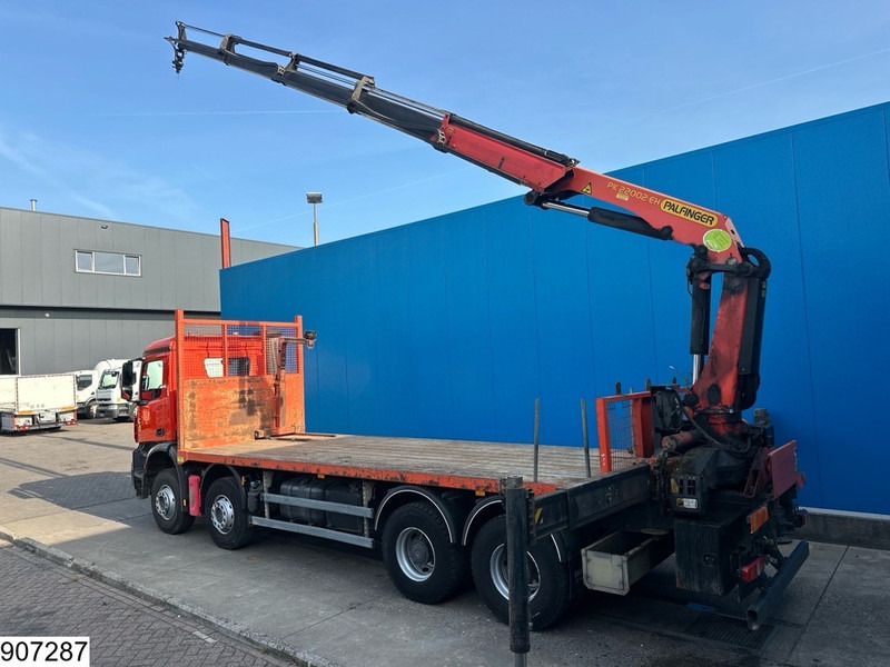 Mercedes-Benz Arocs 3240 8X4, EURO 6, Steel suspension, Palfinger - Bortu kravas automašīna/ Platforma, Kravas auto ar manipulatoru: foto 4 Mercedes-Benz Arocs 3240 8X4, EURO 6, Steel suspension, Palfinger - Bortu kravas automašīna/ Platforma, Kravas auto ar manipulatoru: foto 4