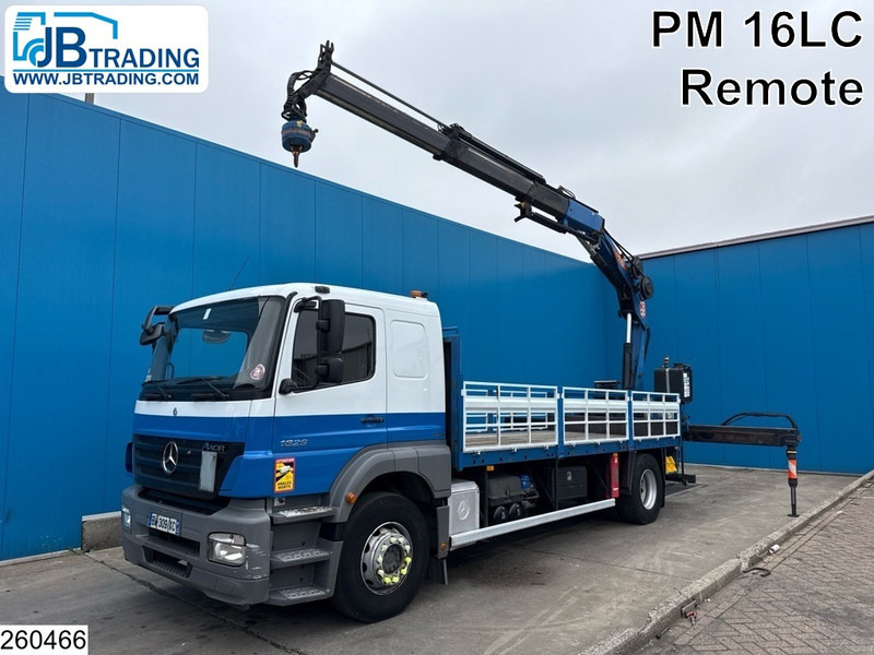 Mercedes-Benz Axor 1829 Manual, PM, Remote control - Bortu kravas automašīna/ Platforma, Kravas auto ar manipulatoru: foto 1 Mercedes-Benz Axor 1829 Manual, PM, Remote control - Bortu kravas automašīna/ Platforma, Kravas auto ar manipulatoru: foto 1