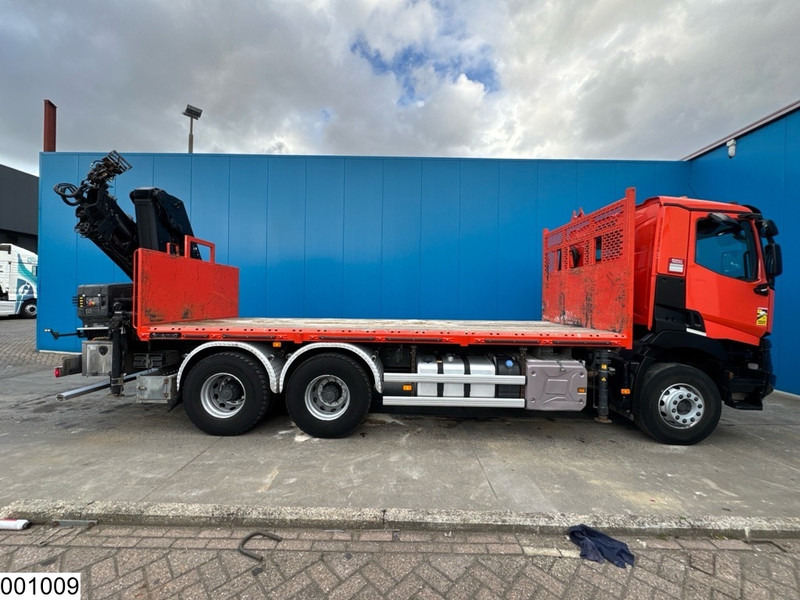 Renault C 380 6x4, EURO 6, Hiab, Remote - Bortu kravas automašīna/ Platforma, Kravas auto ar manipulatoru: foto 5 Renault C 380 6x4, EURO 6, Hiab, Remote - Bortu kravas automašīna/ Platforma, Kravas auto ar manipulatoru: foto 5