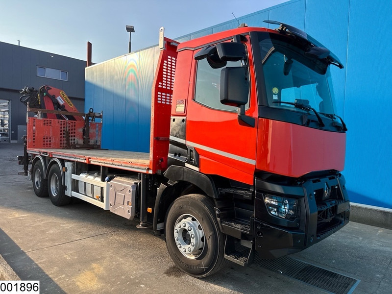 Renault C 430 6x4, EURO 6, Retarder, Palfinger,Remote - Bortu kravas automašīna/ Platforma, Kravas auto ar manipulatoru: foto 2 Renault C 430 6x4, EURO 6, Retarder, Palfinger,Remote - Bortu kravas automašīna/ Platforma, Kravas auto ar manipulatoru: foto 2
