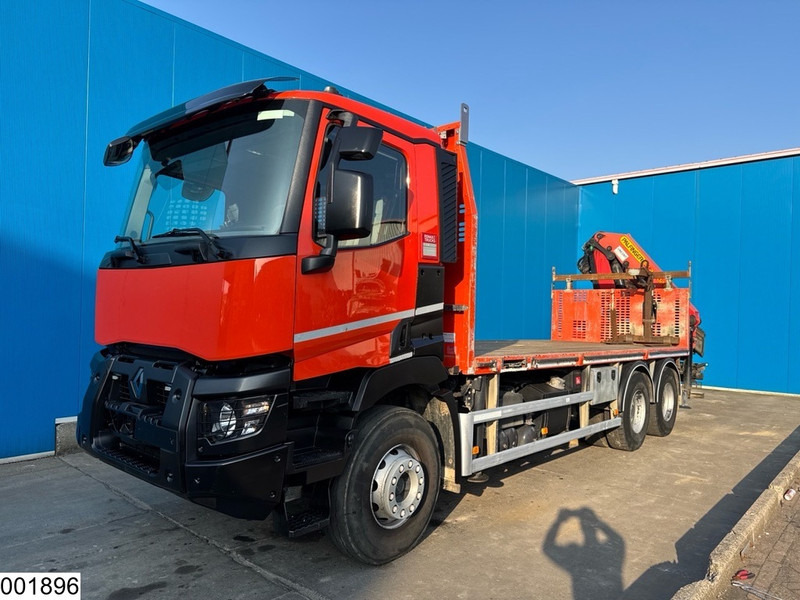 Renault C 430 6x4, EURO 6, Retarder, Palfinger,Remote - Bortu kravas automašīna/ Platforma, Kravas auto ar manipulatoru: foto 4 Renault C 430 6x4, EURO 6, Retarder, Palfinger,Remote - Bortu kravas automašīna/ Platforma, Kravas auto ar manipulatoru: foto 4