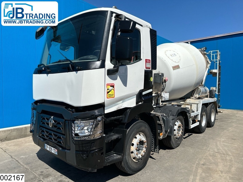 Renault C 430 8X4, EURO 6, Steel suspension, Stetter 9m3 - Betonvedējs: foto 1 Renault C 430 8X4, EURO 6, Steel suspension, Stetter 9m3 - Betonvedējs: foto 1