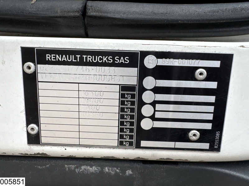 Kravas automašīna ar tentu Renault D 16 210 EURO 6, Dhollandia: foto 7