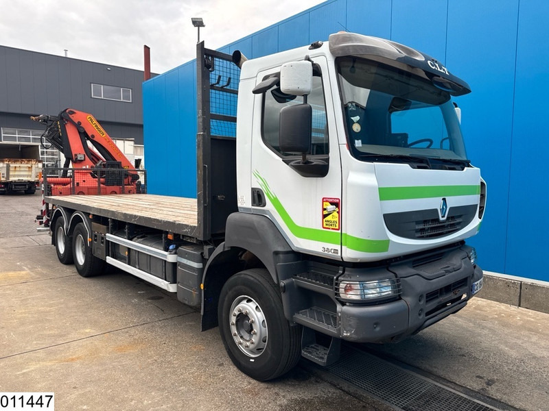 Renault Kerax 380 Dxi 6X4, EURO 5, Palfinger, Manual - Bortu kravas automašīna/ Platforma, Kravas auto ar manipulatoru: foto 3 Renault Kerax 380 Dxi 6X4, EURO 5, Palfinger, Manual - Bortu kravas automašīna/ Platforma, Kravas auto ar manipulatoru: foto 3