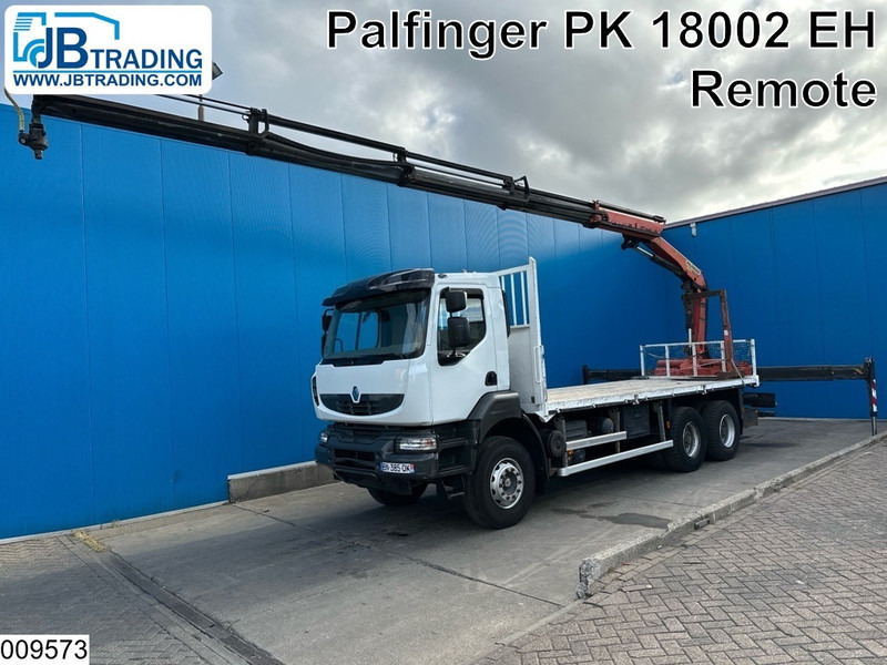 Renault Kerax 380 Dxi 6X4, EURO 6, Retarder, Palfinger, Remote - Bortu kravas automašīna/ Platforma, Kravas auto ar manipulatoru: foto 1 Renault Kerax 380 Dxi 6X4, EURO 6, Retarder, Palfinger, Remote - Bortu kravas automašīna/ Platforma, Kravas auto ar manipulatoru: foto 1