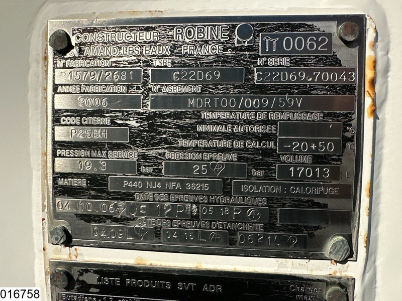 Renault Midlum 220 17013 Liter, LPG GPL, Gastank, Steel suspension - Autocisterna: foto 3 Renault Midlum 220 17013 Liter, LPG GPL, Gastank, Steel suspension - Autocisterna: foto 3