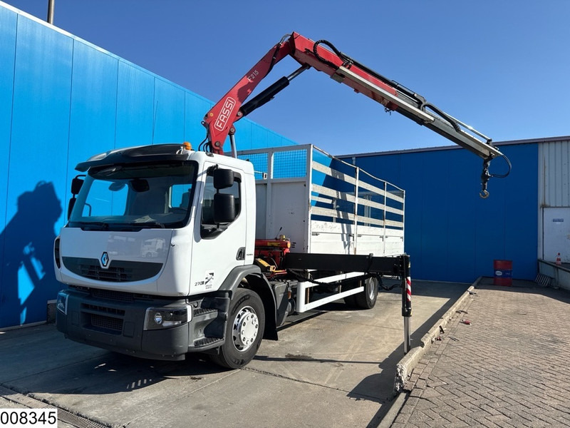 Renault Premium 270 Dxi EURO 5, Fassi, Manual - Bortu kravas automašīna/ Platforma, Kravas auto ar manipulatoru: foto 3 Renault Premium 270 Dxi EURO 5, Fassi, Manual - Bortu kravas automašīna/ Platforma, Kravas auto ar manipulatoru: foto 3