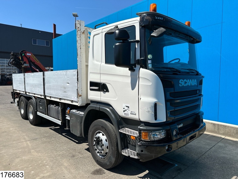 Scania G 440 6X4, EURO 6, Retarder, Palfinger - Bortu kravas automašīna/ Platforma, Kravas auto ar manipulatoru: foto 3 Scania G 440 6X4, EURO 6, Retarder, Palfinger - Bortu kravas automašīna/ Platforma, Kravas auto ar manipulatoru: foto 3