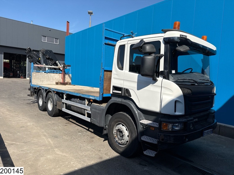 Scania P 410 6x4, EURO 6, Retarder, HIAB, Remote - Bortu kravas automašīna/ Platforma, Kravas auto ar manipulatoru: foto 4 Scania P 410 6x4, EURO 6, Retarder, HIAB, Remote - Bortu kravas automašīna/ Platforma, Kravas auto ar manipulatoru: foto 4