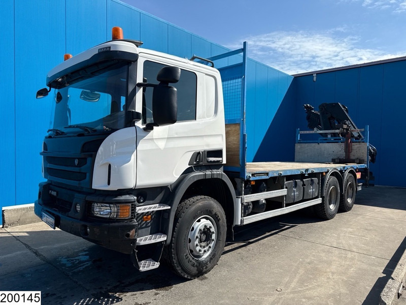 Scania P 410 6x4, EURO 6, Retarder, HIAB, Remote - Bortu kravas automašīna/ Platforma, Kravas auto ar manipulatoru: foto 3 Scania P 410 6x4, EURO 6, Retarder, HIAB, Remote - Bortu kravas automašīna/ Platforma, Kravas auto ar manipulatoru: foto 3
