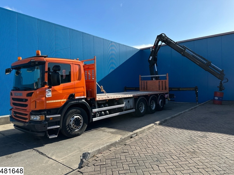 Scania P 410 8x4, EURO 6, HIAB, Remote - Bortu kravas automašīna/ Platforma, Kravas auto ar manipulatoru: foto 2 Scania P 410 8x4, EURO 6, HIAB, Remote - Bortu kravas automašīna/ Platforma, Kravas auto ar manipulatoru: foto 2