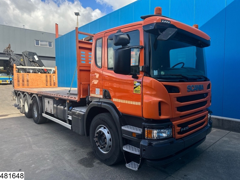 Scania P 410 8x4, EURO 6, HIAB, Remote - Bortu kravas automašīna/ Platforma, Kravas auto ar manipulatoru: foto 4 Scania P 410 8x4, EURO 6, HIAB, Remote - Bortu kravas automašīna/ Platforma, Kravas auto ar manipulatoru: foto 4