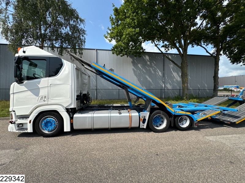 Autovedējs Scania R 450 6x2, EURO 6, Retarder, Standairco, Trucktransport: foto 14