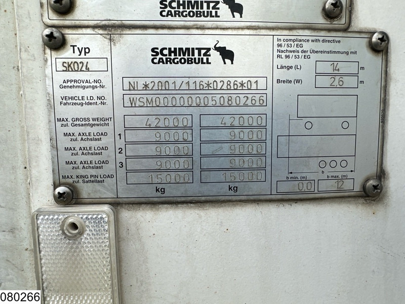 Schmitz Cargobull Koel vries Carrier Vector 1550, Dhollandia - Puspiekabe refrižerators: foto 4 Schmitz Cargobull Koel vries Carrier Vector 1550, Dhollandia - Puspiekabe refrižerators: foto 4