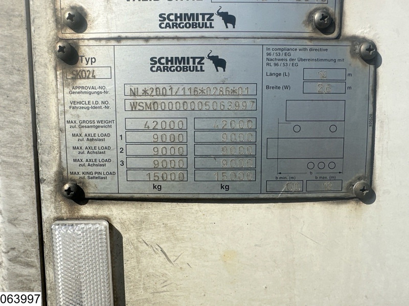 Schmitz Cargobull Koel vries Carrier Vector, Dhollandia - Puspiekabe refrižerators: foto 4 Schmitz Cargobull Koel vries Carrier Vector, Dhollandia - Puspiekabe refrižerators: foto 4
