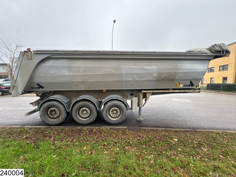Puspiekabe pašizgāzējs Stas kipper 23.19 m3, Lift axle: foto 7