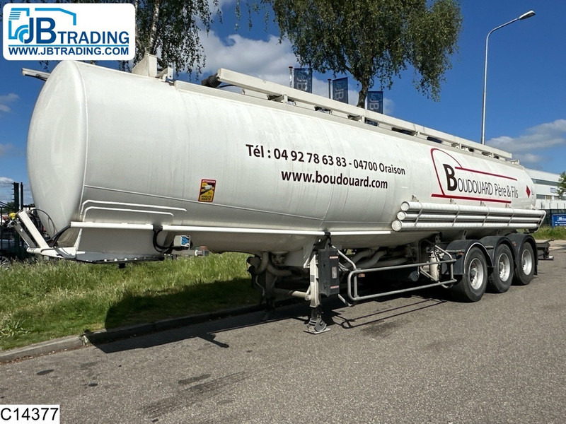 Puspiekabe cisterna Trailor Fuel 40012 Liter, 9 Compartimenten: foto 1