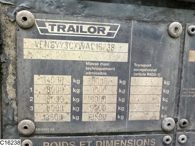 Trailor Fuel 40078 Litres, 9 Compartments - Puspiekabe cisterna: foto 4 Trailor Fuel 40078 Litres, 9 Compartments - Puspiekabe cisterna: foto 4
