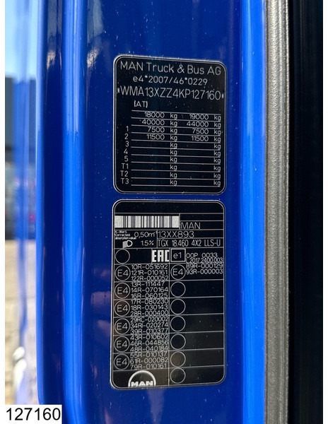 Vilcējs MAN TGX 18 460 EURO 6, Retarder, ACC, Standairco, Mega: foto 10