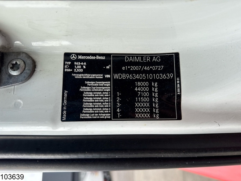 Vilcējs Mercedes-Benz Actros 1843 EURO 6, Retarder, PTO, LOHR, Standairco: foto 12