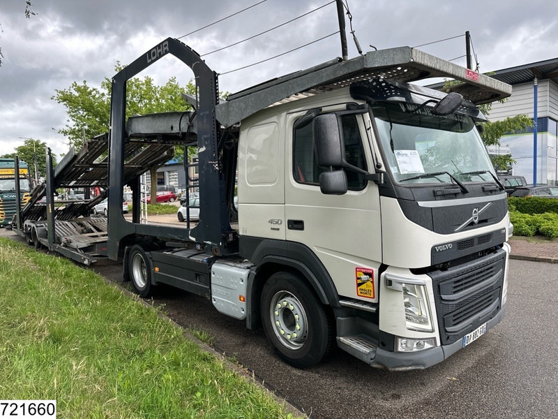 Volvo FM 450 EURO 6, Retarder, LOHR, Combi - Vilcējs: foto 3 Volvo FM 450 EURO 6, Retarder, LOHR, Combi - Vilcējs: foto 3