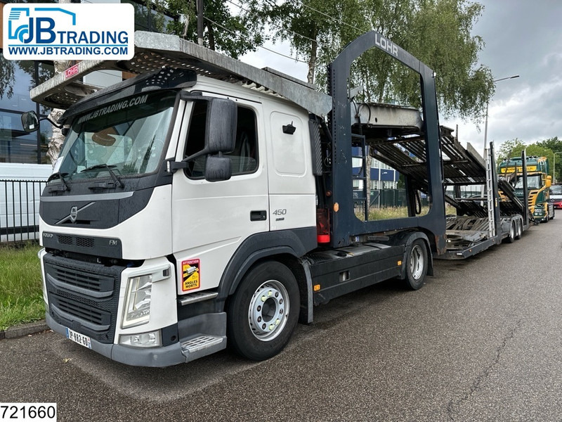 Volvo FM 450 EURO 6, Retarder, LOHR, Combi - Vilcējs: foto 1 Volvo FM 450 EURO 6, Retarder, LOHR, Combi - Vilcējs: foto 1