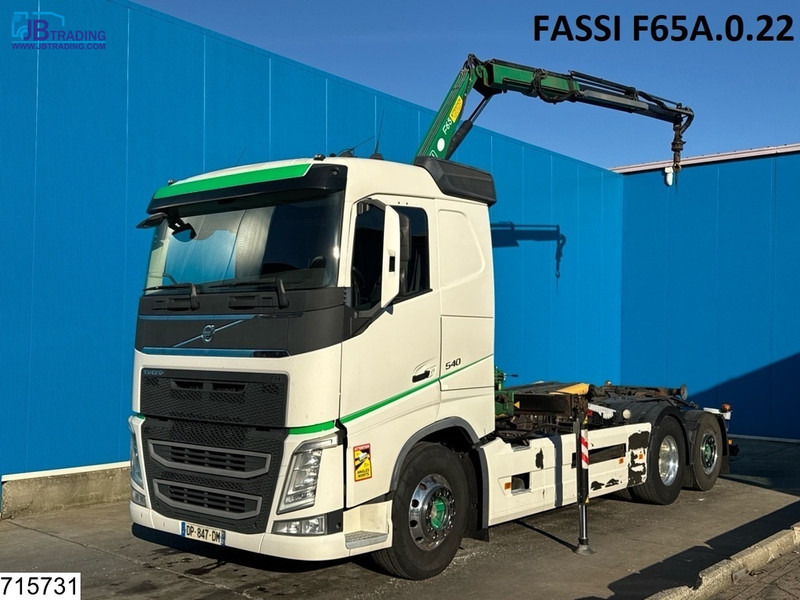 Volvo FH 540 6x2, EURO 6, Fassi, Dalby, Hydraulic - Pacēlājs ar āķi, Kravas auto ar manipulatoru: foto 1 Volvo FH 540 6x2, EURO 6, Fassi, Dalby, Hydraulic - Pacēlājs ar āķi, Kravas auto ar manipulatoru: foto 1