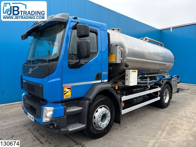 Volvo FL 280 EURO 6D, 9000 liter, 2 Comp, Milk - Autocisterna: foto 1 Volvo FL 280 EURO 6D, 9000 liter, 2 Comp, Milk - Autocisterna: foto 1