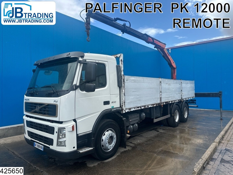 Volvo FM 300 6 X 2, Manual, Steel suspension, Palfinger - Bortu kravas automašīna/ Platforma, Kravas auto ar manipulatoru: foto 1 Volvo FM 300 6 X 2, Manual, Steel suspension, Palfinger - Bortu kravas automašīna/ Platforma, Kravas auto ar manipulatoru: foto 1