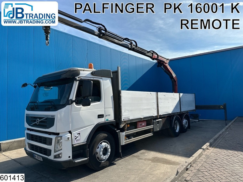 Volvo FM 370 6X2, EURO 5, Palfinger, Remote - Bortu kravas automašīna/ Platforma, Kravas auto ar manipulatoru: foto 1 Volvo FM 370 6X2, EURO 5, Palfinger, Remote - Bortu kravas automašīna/ Platforma, Kravas auto ar manipulatoru: foto 1