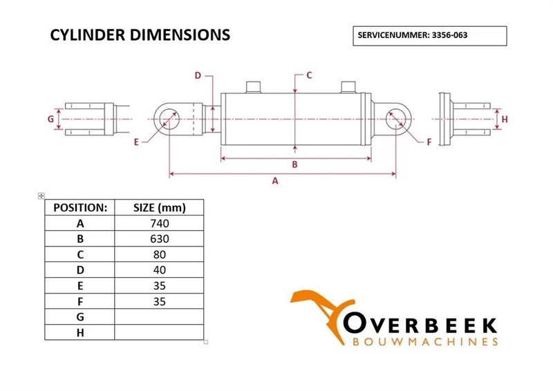 Atlas - Lifting cylinder/Hubzylinder/Hefcilinder - Hidraulika: foto 4 Atlas - Lifting cylinder/Hubzylinder/Hefcilinder - Hidraulika: foto 4