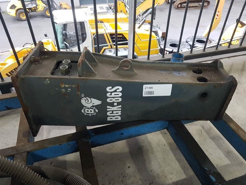 Bento BGK-86S - Hydraulic hammer/Hydraulikhämmer - Hidrauliskais āmurs - Celtniecības tehnika: foto 1 Bento BGK-86S - Hydraulic hammer/Hydraulikhämmer - Hidrauliskais āmurs - Celtniecības tehnika: foto 1