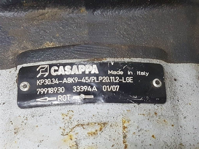 Casappa KP30.34-A8K9-45/PLP20.11,2-LGE-79918930-Gearpump - Hidraulika - Celtniecības tehnika: foto 5 Casappa KP30.34-A8K9-45/PLP20.11,2-LGE-79918930-Gearpump - Hidraulika - Celtniecības tehnika: foto 5